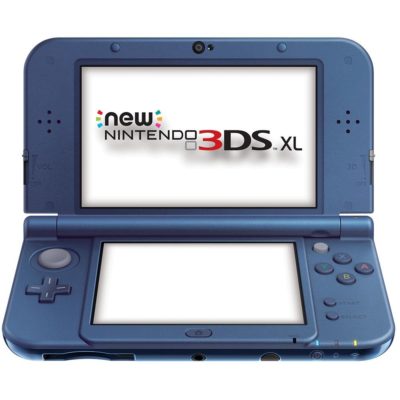 Nintendo 3DS XL New Console - Blue Metallic Nintendo 3DS XL New Console - Blue Metallic